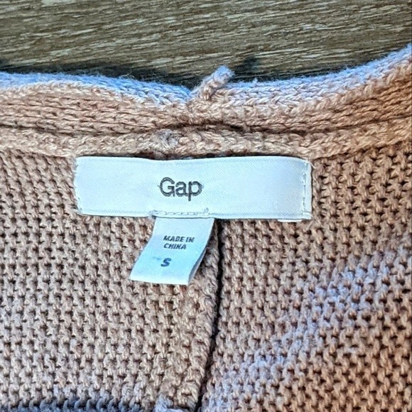 Gap cardigan cashmere blend pink soft pockets‎ open front sz S - Picture 5 of 5